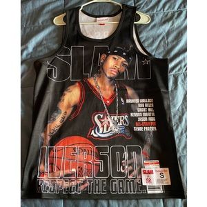 Allen iverson slam jersey